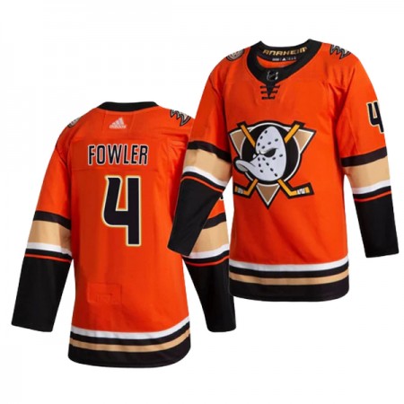 Anaheim Ducks Trikot Cam Fowler 4 Adidas Orange Ausweich Authentic - Herren